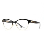 Versace // VE1237 1342 Optical Glasses // Black + Gold