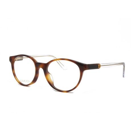 Gucci // GG0487OA 003 Optical Glasses // Havana