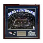 Super Bowl LI // NE Patriots // Team Signed Photo + Framed