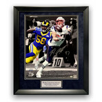 Rob Gronkowski // NE Patriots // Signed Photo + Framed // Catch