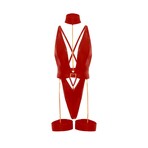 Harness Haven Teddy Plus // Red (1X-2X)