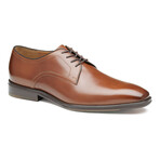 Leather Sullivan Plain Toe Derbys // Tan (8)