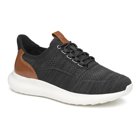 Knit Amherst 2.0 Knit Plain Toe Sneakers // Black (8)