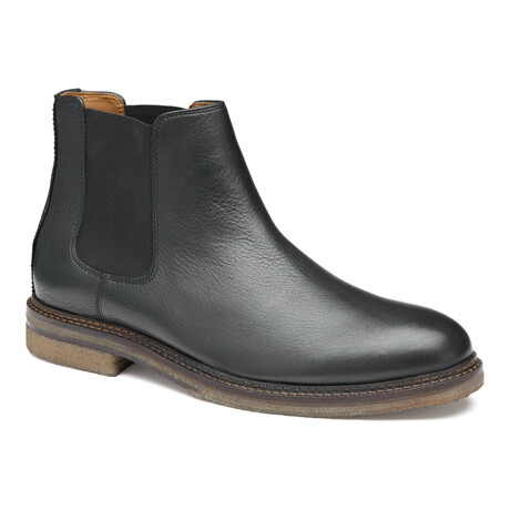 Leather Calder Chelsea Boot // Black (8)