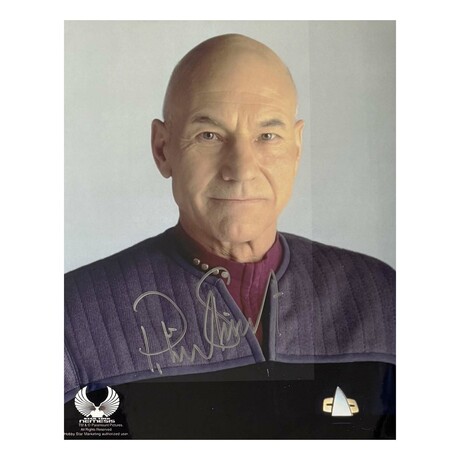 Patrick Stewart // Signed Star Trek: Nemesis - Captain Picard