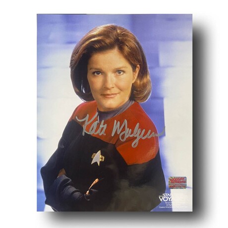 Kate Mulgrew // Signed Star Trek Voyager - Captain Janeway