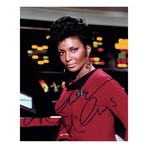 Nichelle Nichols // Signed Lieutenant Uhura Star Trek Photo