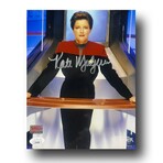 Kate Mulgrew // Signed Star Trek Voyager - Captain Janeway on Bridge