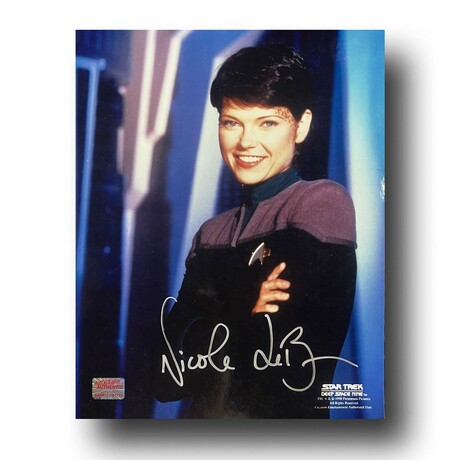 Nicole de Boer // Signed Star Trek Deep Space Nine - Ezri Dax