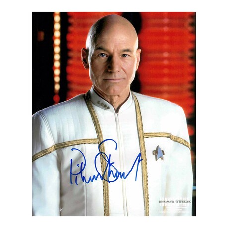 Patrick Stewart // Signed Star Trek: Nemesis Photo