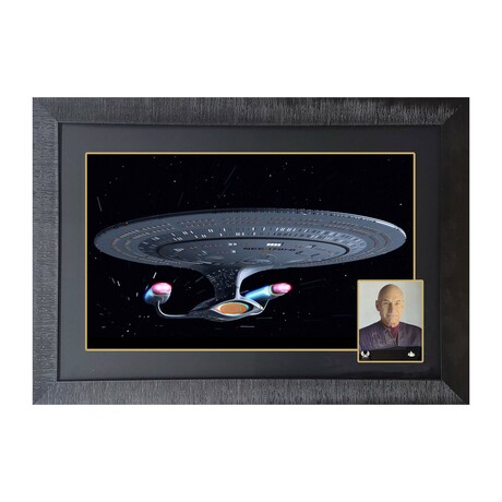 Patrick Stewart // Signed Star Trek Framed