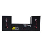 Victor Milwaukee Desktop Stereo System // Silver