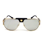 Versace // Men's // VE2252 10026G Sunglasses // Gold