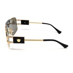 Versace // Men's // VE2251 10026G Sunglasses // Gold