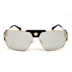 Versace // Men's // VE2251 10026G Sunglasses // Gold