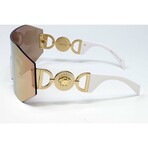 Versace // Women's // VE2258-10027J Sunglasses // Gold + White