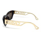 Versace // Women's // VE4432U 10873 Sunglasses // Havana