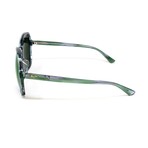 Maui Jim // Women's // Taro B795N-55B Sunglasses // Blue + Blue