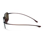Maui Jim // Unisex // Komohana H446-26M Sunglasses // Rootbeer + Bronze