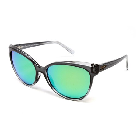 Maui Jim // Women's // Olu Olu GM537-11A Sunglasses // Grey + Green