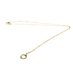 Cartier // 18k Rose Gold + 18k White Gold + 18k Yellow Gold Baby Trinity Diamond Pendant Necklace // 14.96"-15.74" // Store Display