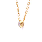 Cartier // 18k Rose Gold D’Amour Diamond Pendant Necklace // 14.56"-15.74" // Store Display
