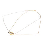 Cartier // 18k Rose Gold + 18k White Gold Love Diamond Pendant Necklace // 14.56"-15.74" // Store Display