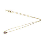 Cartier // 18k Rose Gold + 18k White Gold + 18k Yellow Gold Trinity Sapphire Pendant Necklace // 14.96"-16.14" // Store Display