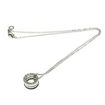 Bulgari // 18k White Gold B.Zero1 Pendant Necklace // 15.74" // Store Display