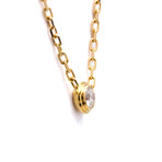 Cartier // 18k Rose Gold D’Amour Diamond Pendant Necklace // 14.56"-15.74" // Store Display