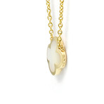 Van Cleef & Arpels // 18k Yellow Gold Pure Alhambra Mother of Pearl Pendant Necklace // 14.76"-16.33" // Store Display