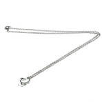 Cartier // 18k White Gold Baby Love Pendant Necklace // 17.32" // Store Display