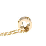 Louis Vuitton // 18k Rose Gold Pandanus Pendant Necklace // 17.71" // Store Display