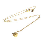 Gucci // 18k Rose Gold Tags Diamond Pendant Necklace // 20.86" // Store Display