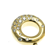 Chaumet // 18k Yellow Gold Annaud Pavé Diamond Pendant Necklace // 14.96"-15.74" // Store Display