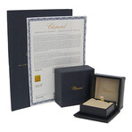 Chopard // 18k Rose Gold Happy Heart Mother of Pearl Pendant Necklace // 14.56"-16.14" // Store Display