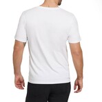 Scott Crewneck Tee // White (S)