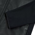 Joey Leather Jacket // Black (S)