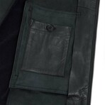 Joey Leather Jacket // Black (S)