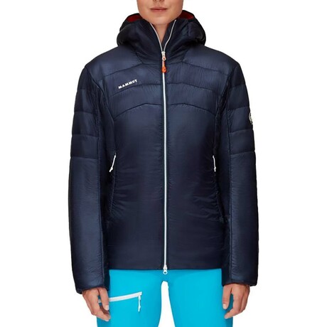 Mammut // Women's // Eigerjoch Light IN Hooded Jacket // Night (S)