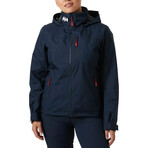 Helly Hansen // Women's // 2.0 Crew Hooded Midlayer Jacket // Navy (XS)