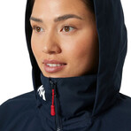 Helly Hansen // Women's // 2.0 Crew Hooded Midlayer Jacket // Navy (XS)
