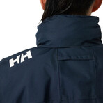 Helly Hansen // Women's // 2.0 Crew Hooded Midlayer Jacket // Navy (XS)