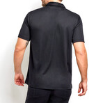 Ryan Pique Polo Shirt // Black (L)