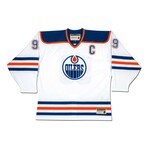 Wayne Gretzky // Edmonton Oilers // Signed White Adidas Jersey