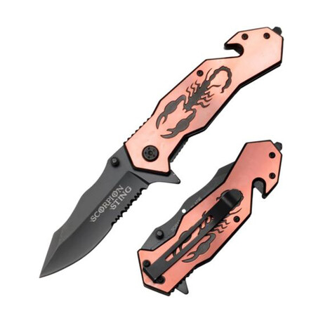 RB Rescue Style Action Assist Knife // Scorpion Sting