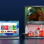 15.6" Dual Foldable Portable Monitor