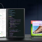 15.6" Dual Foldable Portable Monitor