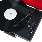 Metro Dual Bluetooth Suitcase Turntable // Black