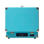 Metro Dual Bluetooth Suitcase Turntable // Turquoise